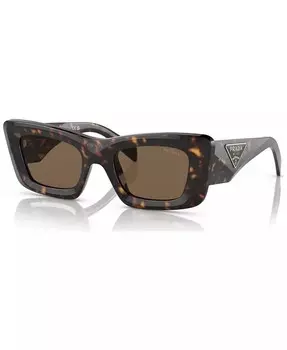 Женские солнцезащитные очки Symbole Cat Eye, PR 13ZS PRADA, коричневый