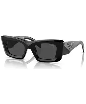 Женские солнцезащитные очки Symbole Cat Eye PRADA, черный