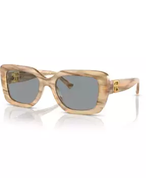 Женские солнцезащитные очки The Nikki, зеркальные RL8217U Ralph Lauren, коричневый