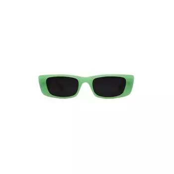 Женские солнцезащитные очки Then Look At You в цвете Lime Squeeze knotWTR