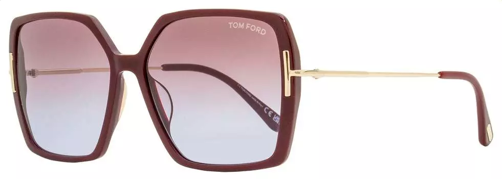 Женские солнцезащитные очки Tom Ford Joanna Butterfly TF1039 69Z Бордо/Золото 59 мм