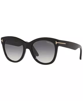 Женские солнцезащитные очки, TR001310 54 Tom Ford, черный