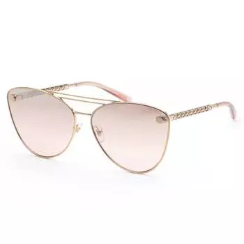 Женские солнцезащитные очки Versace 64 мм цвета бледного золота, цвет pale gold