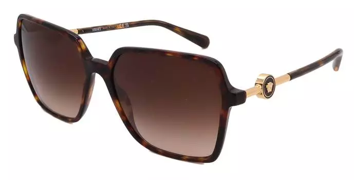 Женские солнцезащитные очки Versace, коричневый