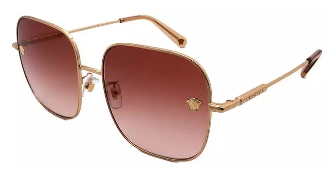 Женские солнцезащитные очки Versace, золотой