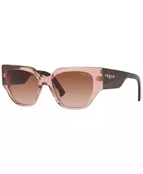 Женские солнцезащитные очки Vogue, VO5409S 52 Vogue Eyewear, розовый