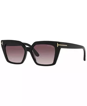 Женские солнцезащитные очки Winona, зеркальные TR001637 Tom Ford, черный