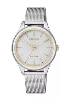 Женские солнечные часы Элеганс ЕМ0504-81А CITIZEN, серебро