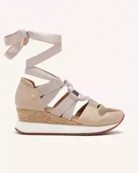 Женские спортивные босоножки на танкетке с мягкой стелькой и легкой подошвой Gioseppo, бежевый