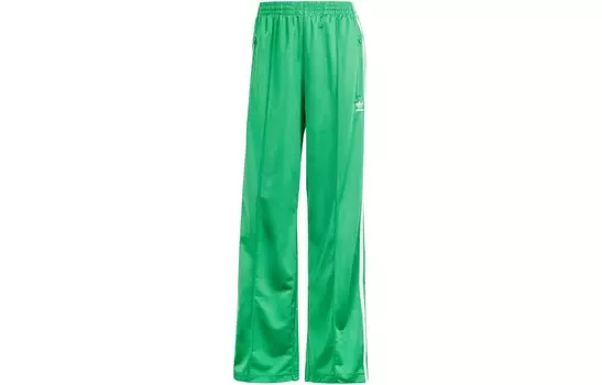 Женские спортивные брюки Adicolor Firebird Tech Wide Leg Green Adidas Originals