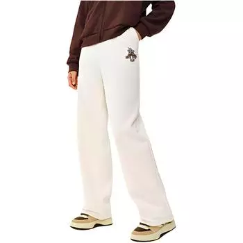 Женские спортивные брюки Anta Sports Life Collection цвета слоновой кости