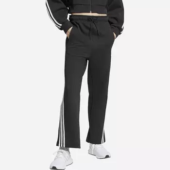 Женские спортивные брюки Future Icons с 3 полосками и открытым подолом Adidas, белый