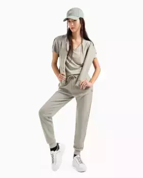 Женские спортивные брюки капсульной формы A LINE Armani Exchange, цвет Verde Agua