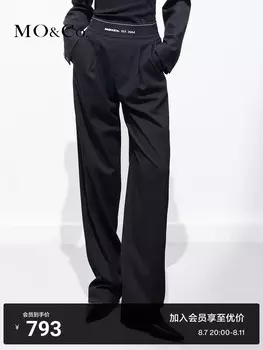 Женские спортивные брюки Moco прямые, черный