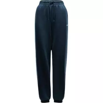 Женские спортивные брюки Phoenix Fleece с высокой талией, свободные Nike, Arsenal Marine/Sailboat