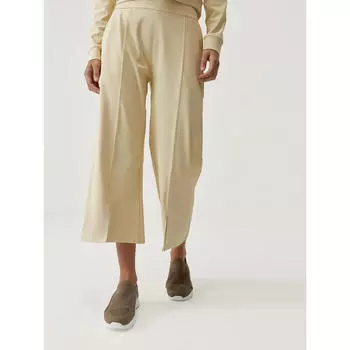 Женские спортивные брюки прямого кроя длиной до щиколотки. BORN LIVING YOGA, цвет beige
