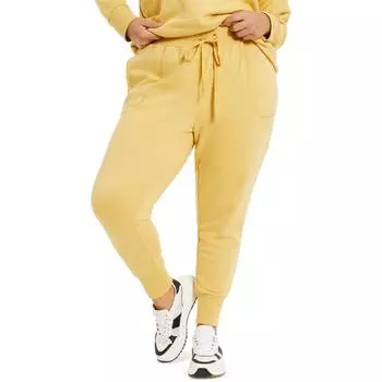 Женские спортивные брюки с резинкой и завязками Danielle Bernstein, цвет sahara sun