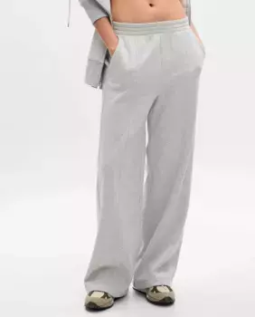 Женские спортивные брюки с широкими штанинами Gap, светло-серый