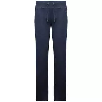 Женские спортивные брюки темно-синего цвета с логотипом Champion, синий