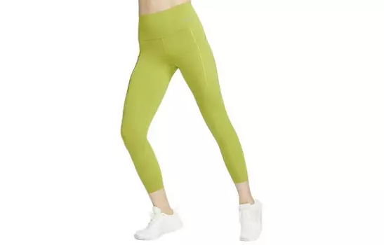 Женские спортивные брюки Universa Pear Green/black Nike