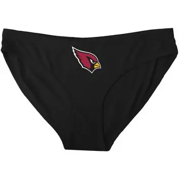 Женские спортивные черные трусики с однотонным логотипом Arizona Cardinals Concepts