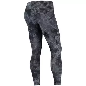 Женские спортивные леггинсы Concepts Black Houston Texans Burst с принтом тай-дай