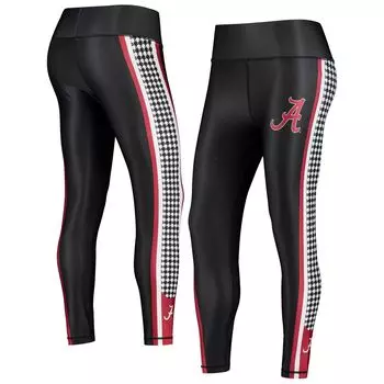 Женские спортивные леггинсы Concepts Sport Black Alabama Crimson Tide Dormer