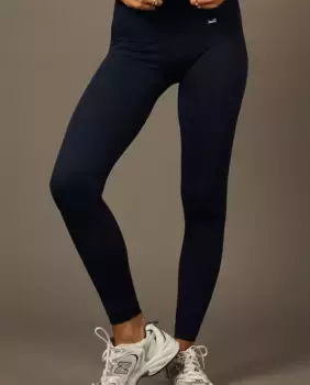 Женские спортивные леггинсы из переработанного материала Believe Athletics, темно-синий