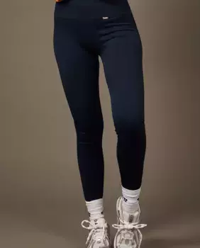 Женские спортивные леггинсы из переработанной ткани Believe Athletics, тёмно-синий