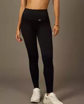 Женские спортивные леггинсы из переработанной ткани Believe Athletics, черный