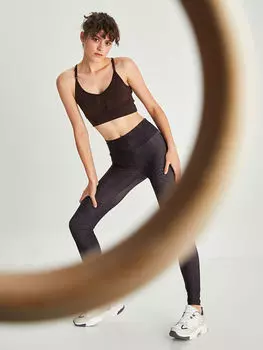 Женские спортивные леггинсы с эластичной резинкой на талии LCW Active