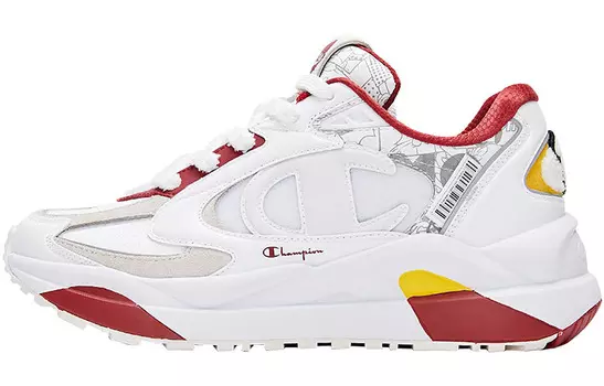Женские спортивные массивные кроссовки Champion в стиле ретро, Red