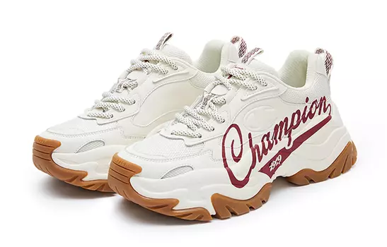 Женские спортивные массивные кроссовки Champion в стиле ретро, Shadow Red
