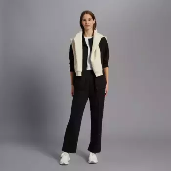 Женские спортивные повседневные брюки Boomerang Wide Leg, черный