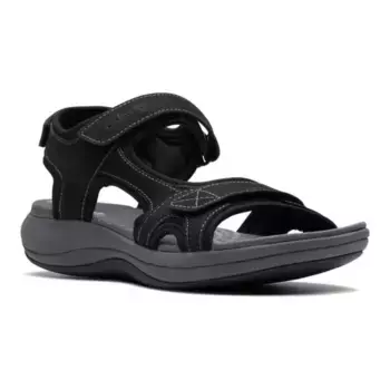 Женские спортивные сандалии Cloudsteppers Mira Bay Clarks, черный