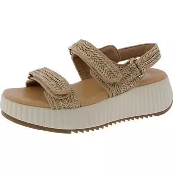 Женские спортивные сандалии Fighter на регулируемой платформе DV By Dolce Vita, цвет natural