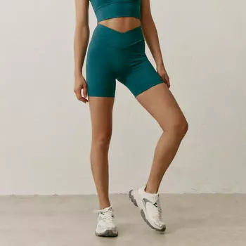 Женские спортивные шорты Ica Biker Black Limba Teal