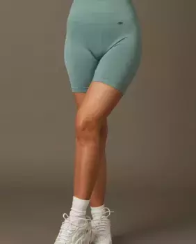 Женские спортивные шорты из переработанной ткани Believe Athletics, цвет Verde Agua