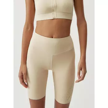 Женские спортивные шорты из спортивной ткани BORN LIVING YOGA, цвет beige