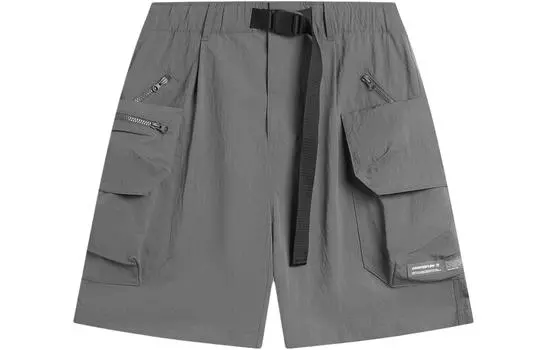 Женские спортивные шорты LiNing CF Tracing, цвет «Гроза», Thunderstorm Gray