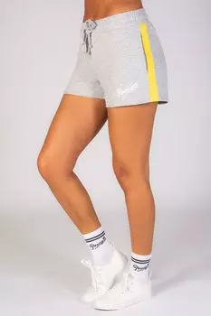 Женские спортивные шорты со вставками Pineapple, серый