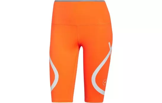 Женские спортивные шорты Stella Mccartney X, оранжевые Adidas