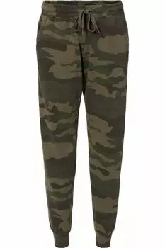 Женские спортивные штаны California Wave Wash от Independent Trading Co Independent Trading Co., цвет forest camo heather