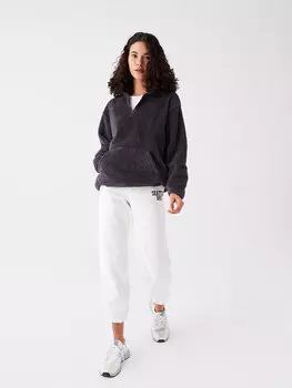 Женские спортивные штаны для бега с принтом и эластичной резинкой на талии XSIDE, экрю