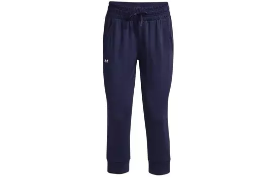 Женские спортивные штаны HeatGear Knit, цвет темно-синий Under Armour