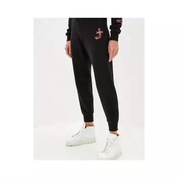 Женские спортивные штаны Pitch Juicy Fleece Track Джоггеры Pants черного цвета Juicy Couture
