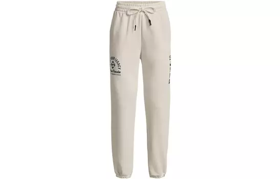 Женские спортивные штаны Project Knit цвета слоновой кости Under Armour