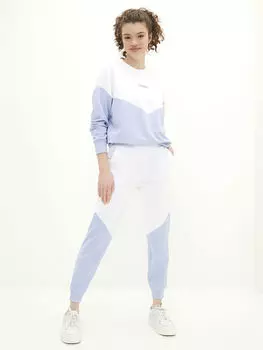 Женские спортивные штаны с цветными блоками и эластичной резинкой на талии LCW Casual