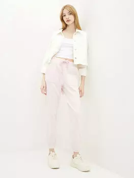 Женские спортивные штаны с плоским карманом и эластичной резинкой на талии LCW Casual