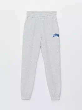 Женские спортивные штаны с принтом и эластичным поясом XSIDE